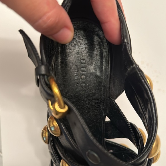 Gucci heels 38.5 made in Italy - Picture 6 of 9